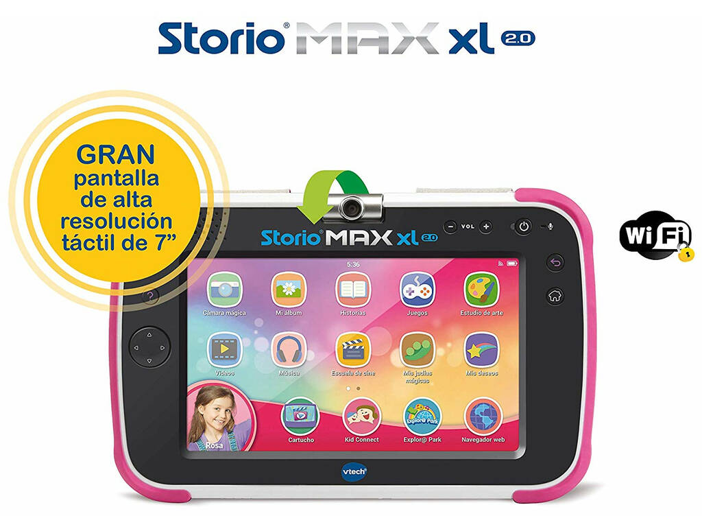 VTech Storio MAX XL 2.0 Tablette d'apprentissage pour Enfants, Version  Allemande