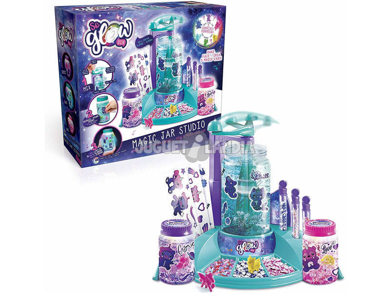 So Glow Magic Jar Studio Créez votre Flacon de Tranquilité Canal Toys SGD004 
