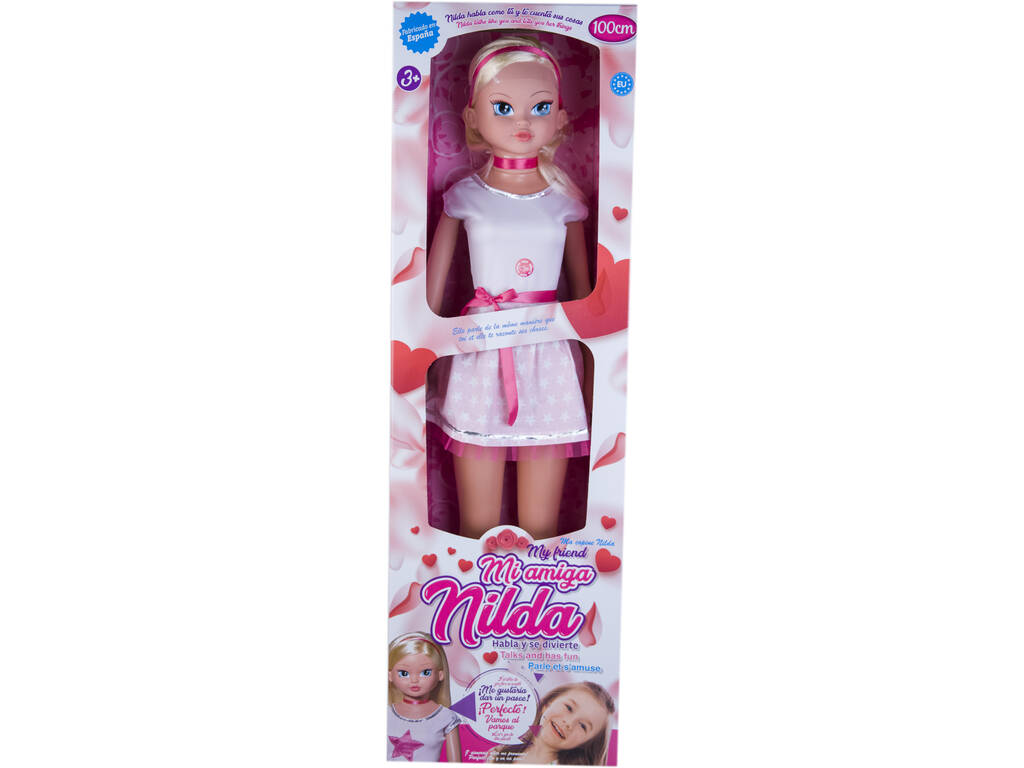 Puppe spanisch sprechende Nilda 100 cm.