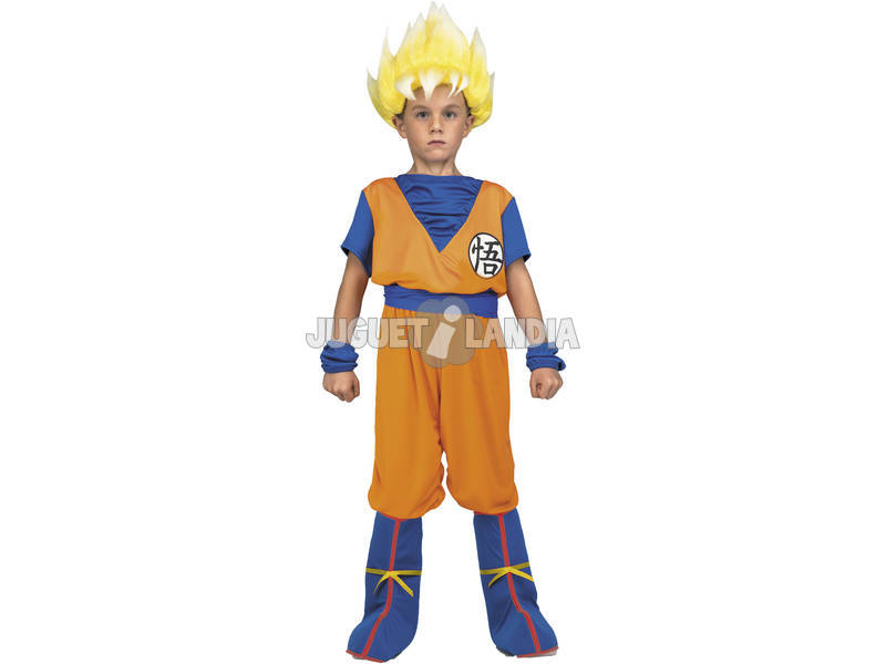 Disfarce Meninos XL Dragão Ball Super Eu Quero Ser Goku Super Saiyan