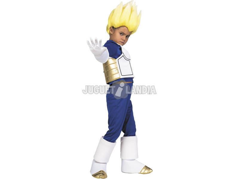 Kostüme für Kinder M Dragon Ball Super ich möchte Super Saiyajin Vegeta sein
