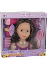 busto maquillaje niña