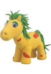 Molda o Teu Cavalo M�gico Amarelo com Pasta de Moldar