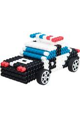 Super Beads Voiture de Police + 500 Perles 