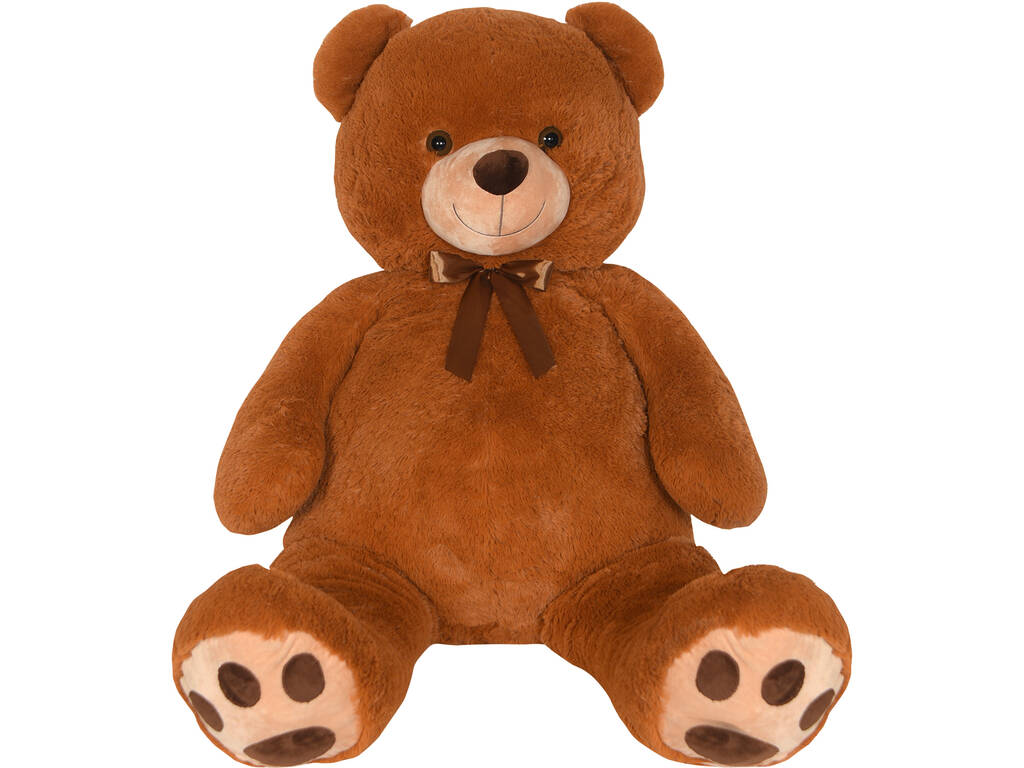 Teddybär 130 cm. 2 sortierte weißbraune