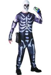 Costume Adulto Skull Trooper Fortnite S