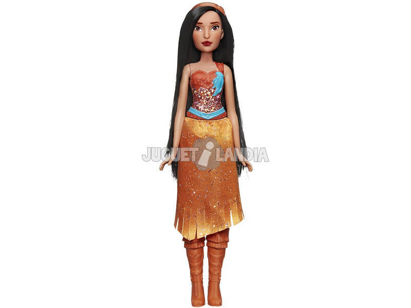 Boneca Princesas Disney Pocahontas Brilho Real Hasbro E4165EU40