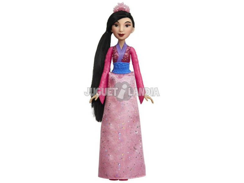 Boneca Princesas Disney Mulan Brilho Real Hasbro E4167EU40