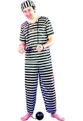 Disfraz Preso Hombre Talla M