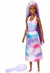 Barbie Dreamtopia Principessa Arcobaleno Afroamericana Mattel FXR95