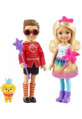 Barbie Dreamtopia Pacote Chelsea y Otto Mattel FRB14