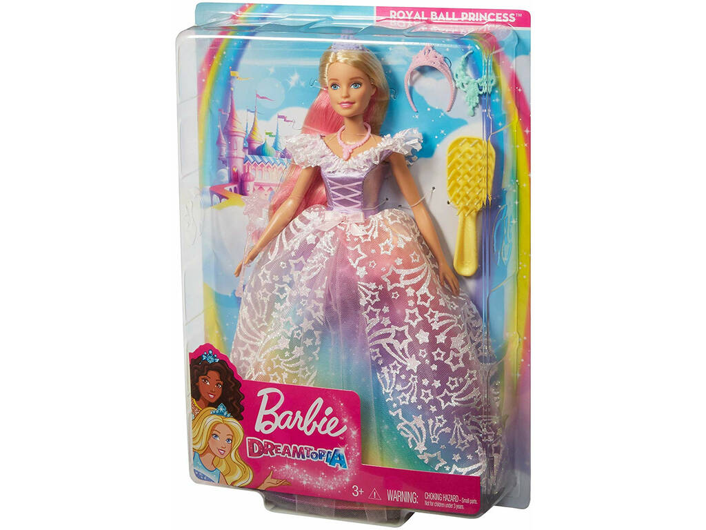Barbie Súper Princesa Dreamtopia con Accesorios Mattel GFR45