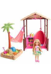 Barbie Chelsea et sa Cabane De Plage Mattel FWV24 