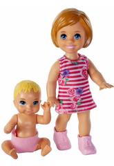  Barbie Skipper Babysitters Pack Irm�os Mattel GFL30