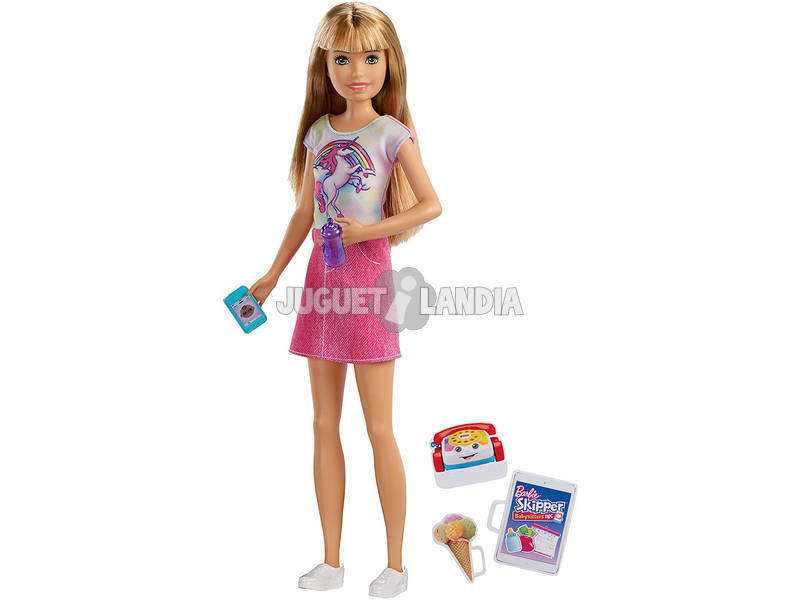 Barbie Skipper Canguro de Bebés con Accesorios Mattel FHY89