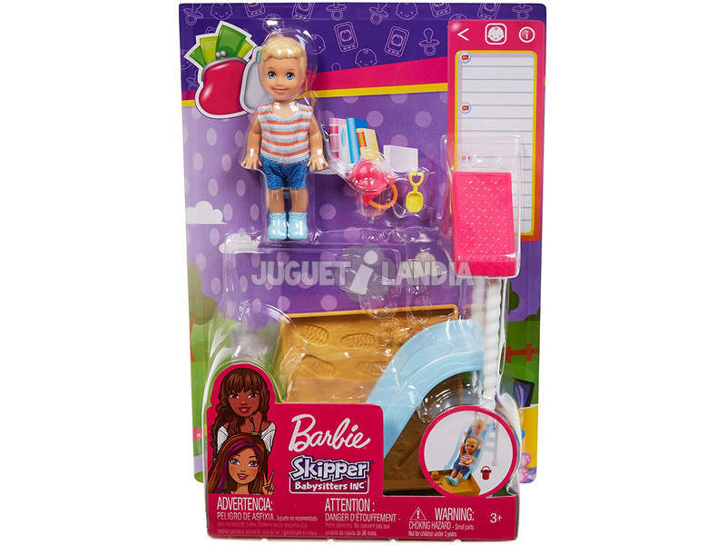 Barbie Skipper Babysitter set con Accessori Mattel FXG94