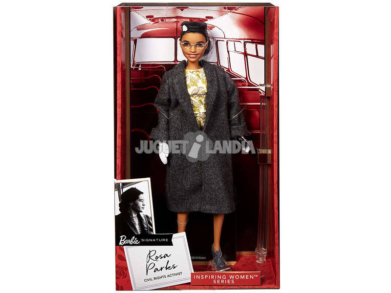 Barbie Coleção Mulheres Inspiradoras Rosa Parks Mattel FXD76