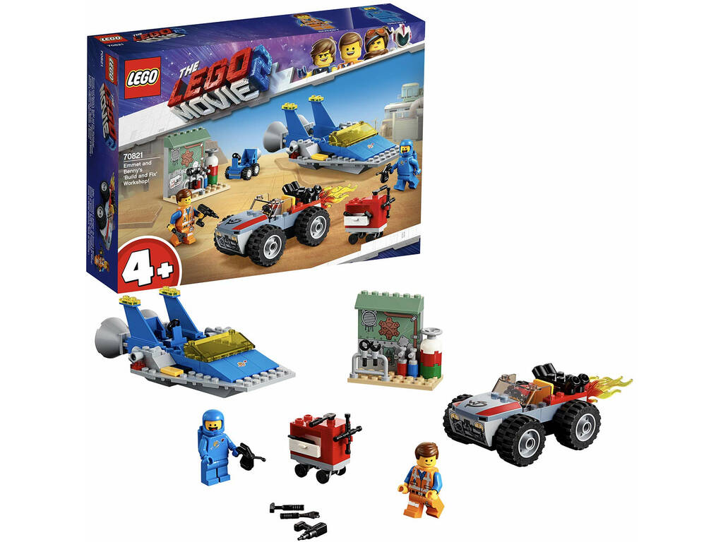 The Lego Movie 2 Emmet e l'officina Aggiustatutto di Benny 70821