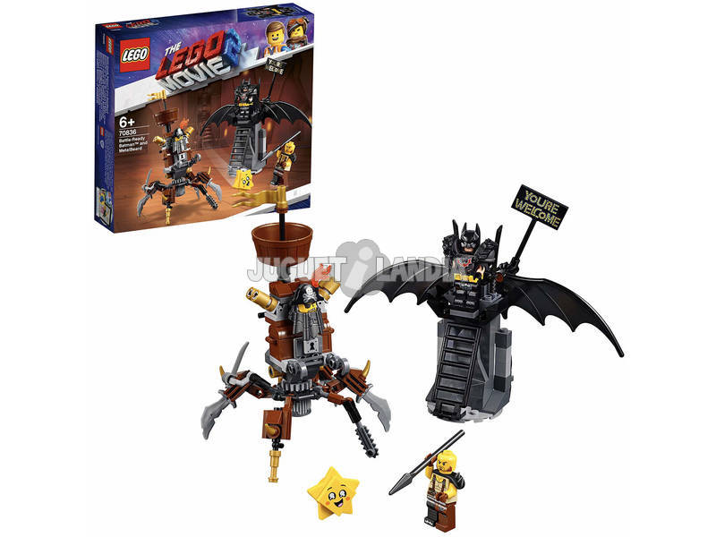 Lego Movie 2 Batman y Barbagris Preparados para Luchar 70836