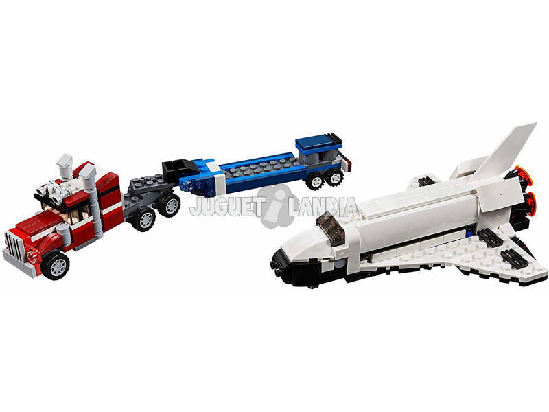 Lego Creator 3 en 1 Transporte de la Lanzadera 31091
