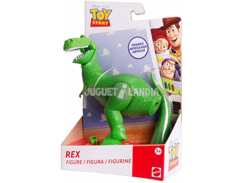 Toy Story Figura Básica Rex Mattel FRX14