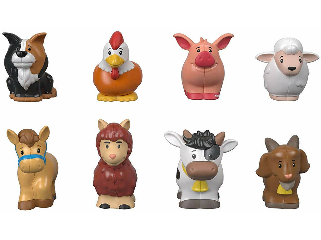Fisher Price Little People Pack Figuras Animales Granja Mattel GFL21
