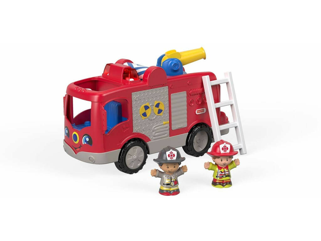 Fisher Price Little People Truck Helfe der Feuerwehr Mattel FPV33