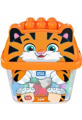 Megabloks Tigreblok 25 Pi�ces Mattel GCT48 