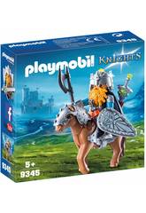 Playmobil Chevalier Nain avec Poney 9345