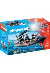 Playmobil Lancha das Forças Especiais 9362