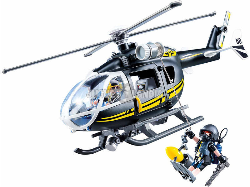 Playmobil Helicóptero de las Fuerzas Especiales 9363