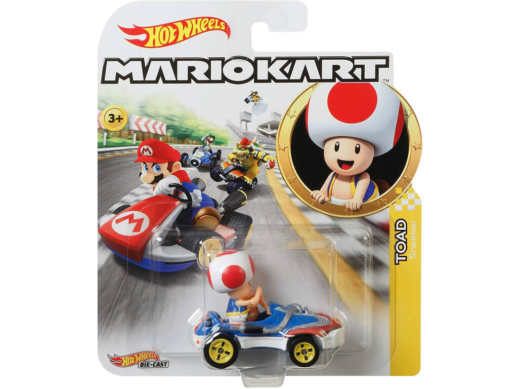 Hot Wheels MarioKart Fahrzeug Mattel GBG25