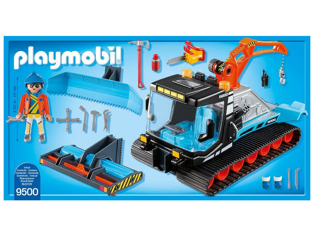 Playmobil FamilyFun Gatto delle nevi 9500