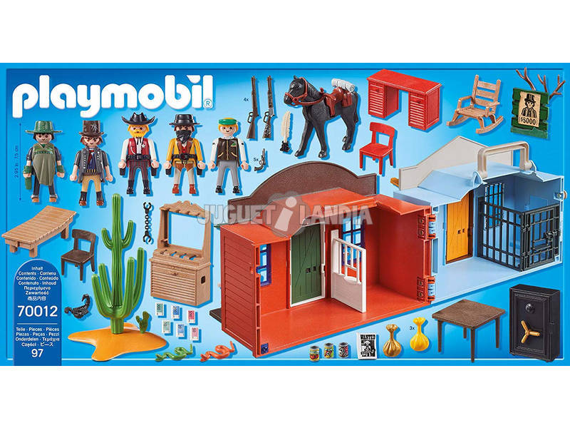 Playmobil Mitnehm-Westerncity 70012