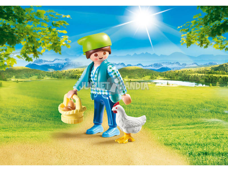 Playmobil Agricultora 70030