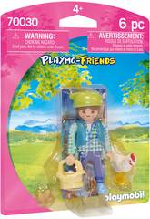 Playmobil Fermière 70030