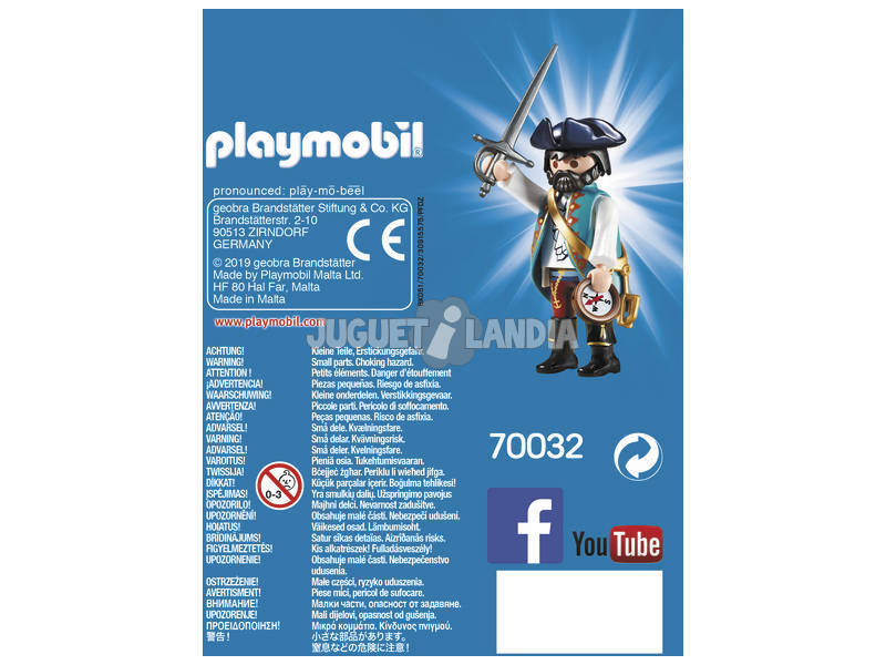 Playmobil Pirata 70032