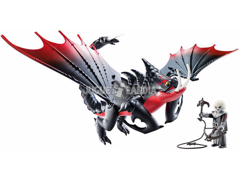 Playmobil Dragons Pinzamortale e Grimmel 70039