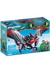Playmobil Como Treinares O Teu Dragão Ferrão Venenoso e Crimmel 70039