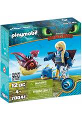 Playmobil Comme form� a votre Dragon Astrid avec Globoglob 70041