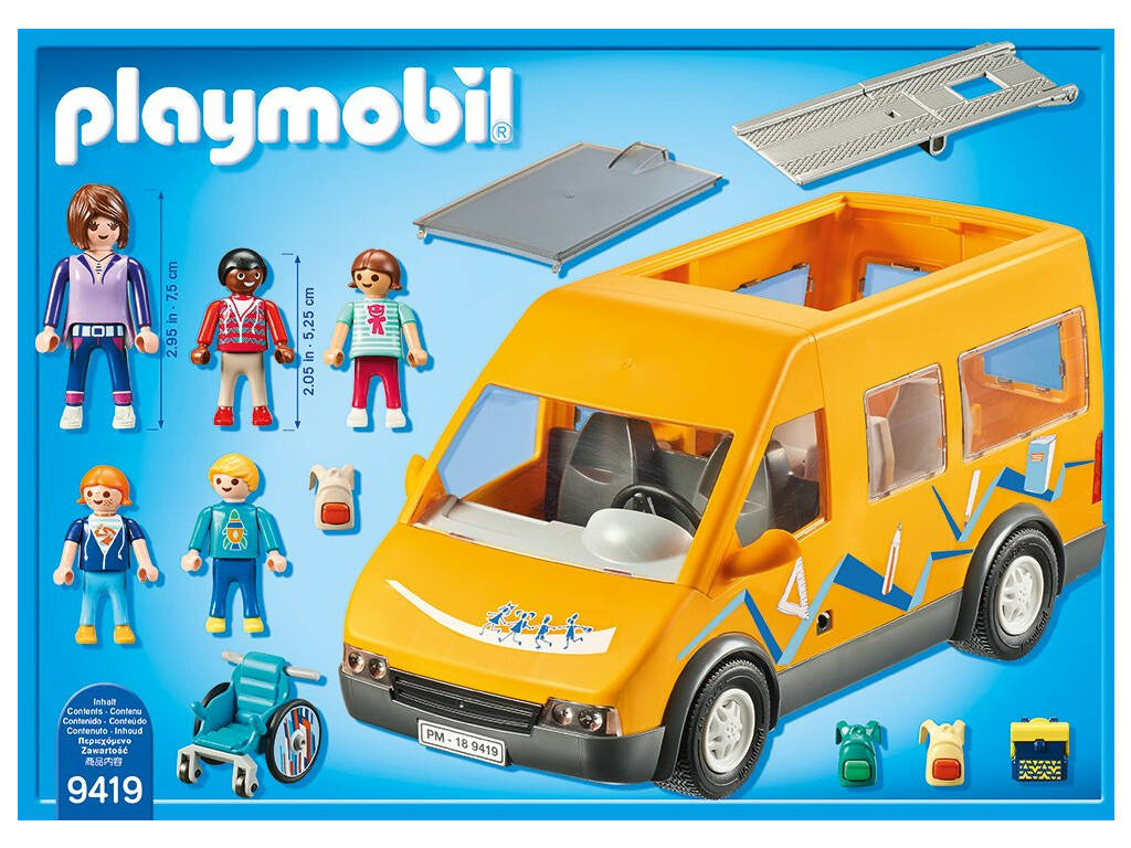 Playmobil Autobus Scolaire Adapté 9419