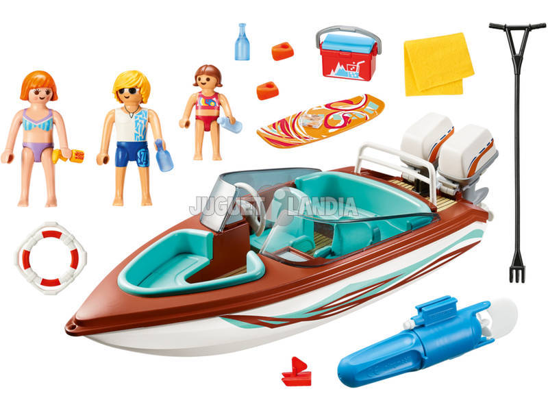 Playmobil Lancha Motora con Motor Submarino 9428