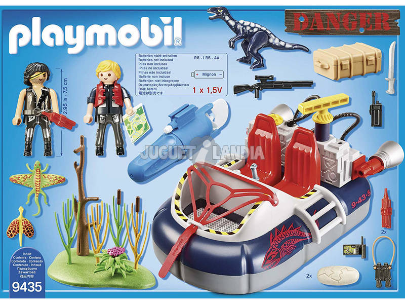 Playmobil Gommone Dei Predatori 9435