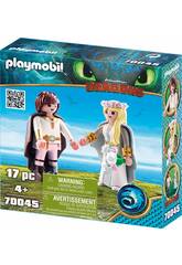 Playmobil Comme Former a Votre Dragon Mariage de Hipo et Astrid 70045