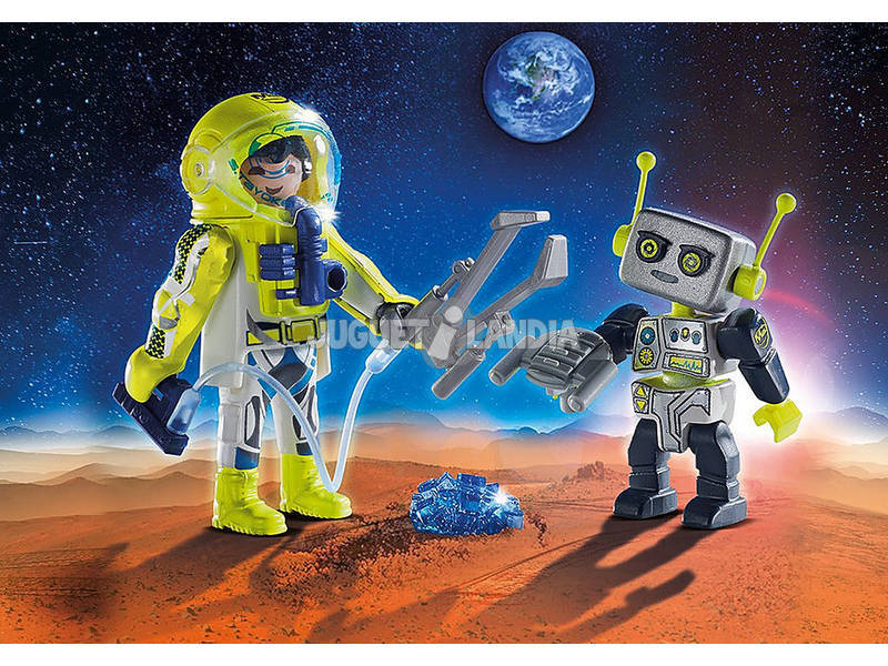 Playmobil Duo Pack Astronaut und Roboter 9492