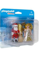 Playmobil Christmas Babbo Natale con Angelo 9498