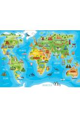 Puzzle 150 peças Mapa Distritos PortugaPuzzle 150 peças Mapa