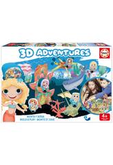 3D Aventures Sirene Arma e Gioca Educa 18230
