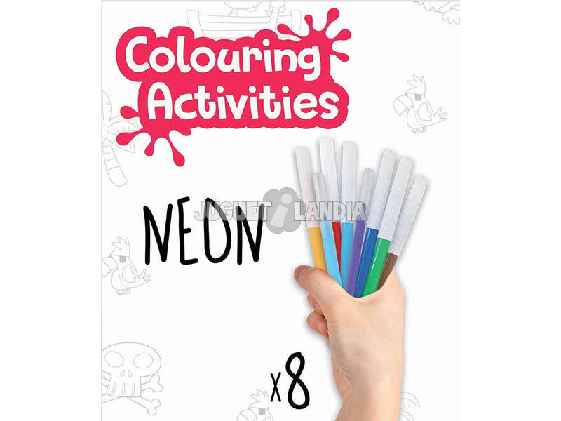 Colouring Activities Puzzle 50 Dinosaurier Educa 18069