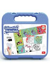 Mallette Colouring Activities Domino Educa 18071